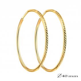 Золотые серьги МАГНАТ МА 021007 МА 021007 фото